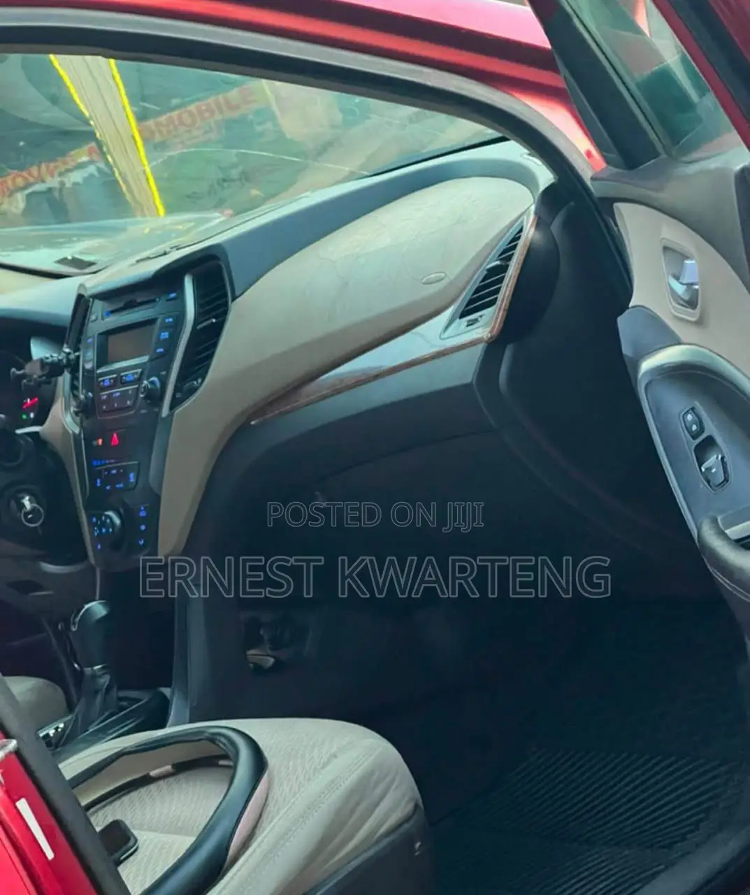 Hyundai Santa Fe 2016 Red