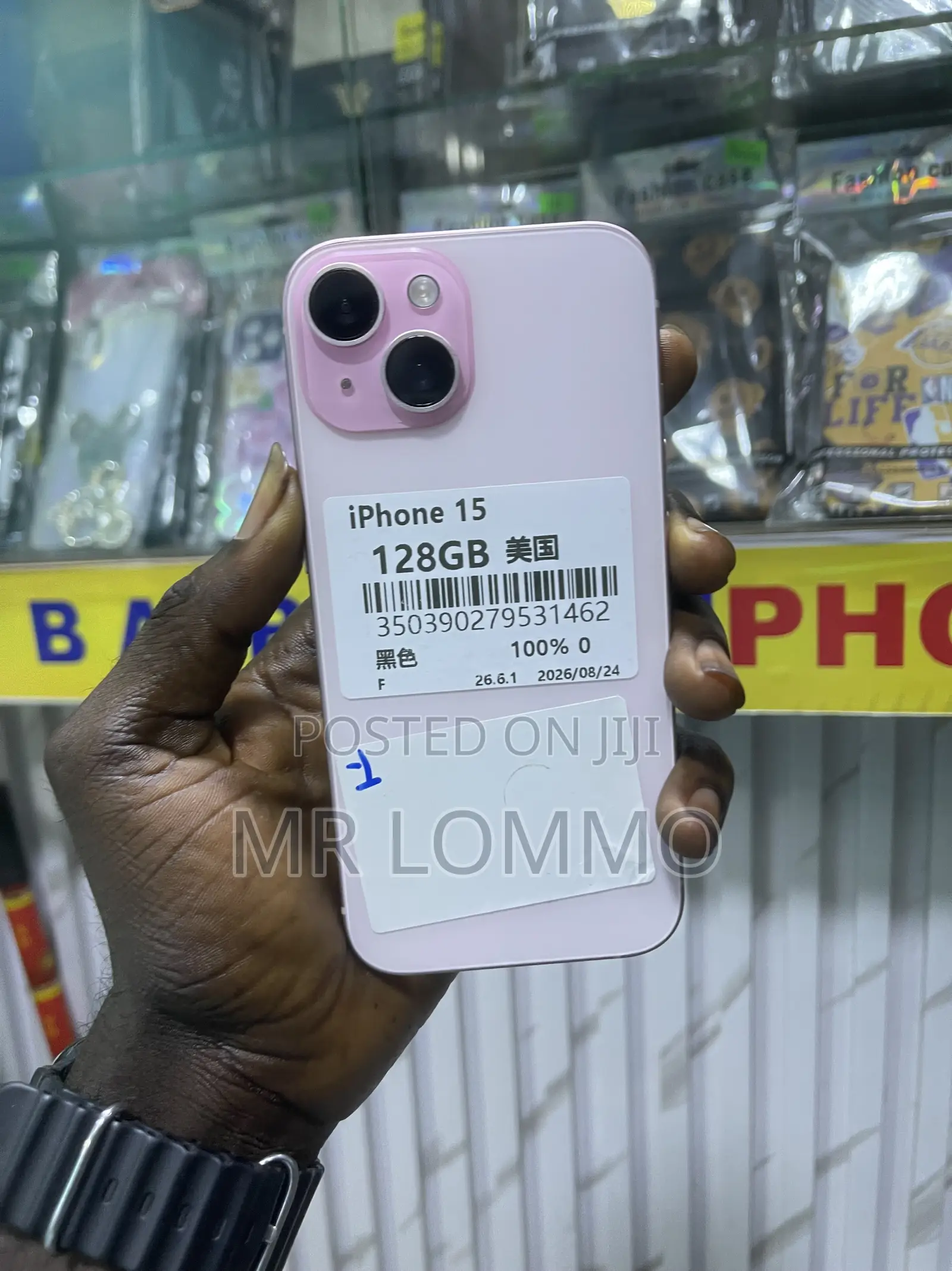 Apple iPhone 15 128 GB Pink