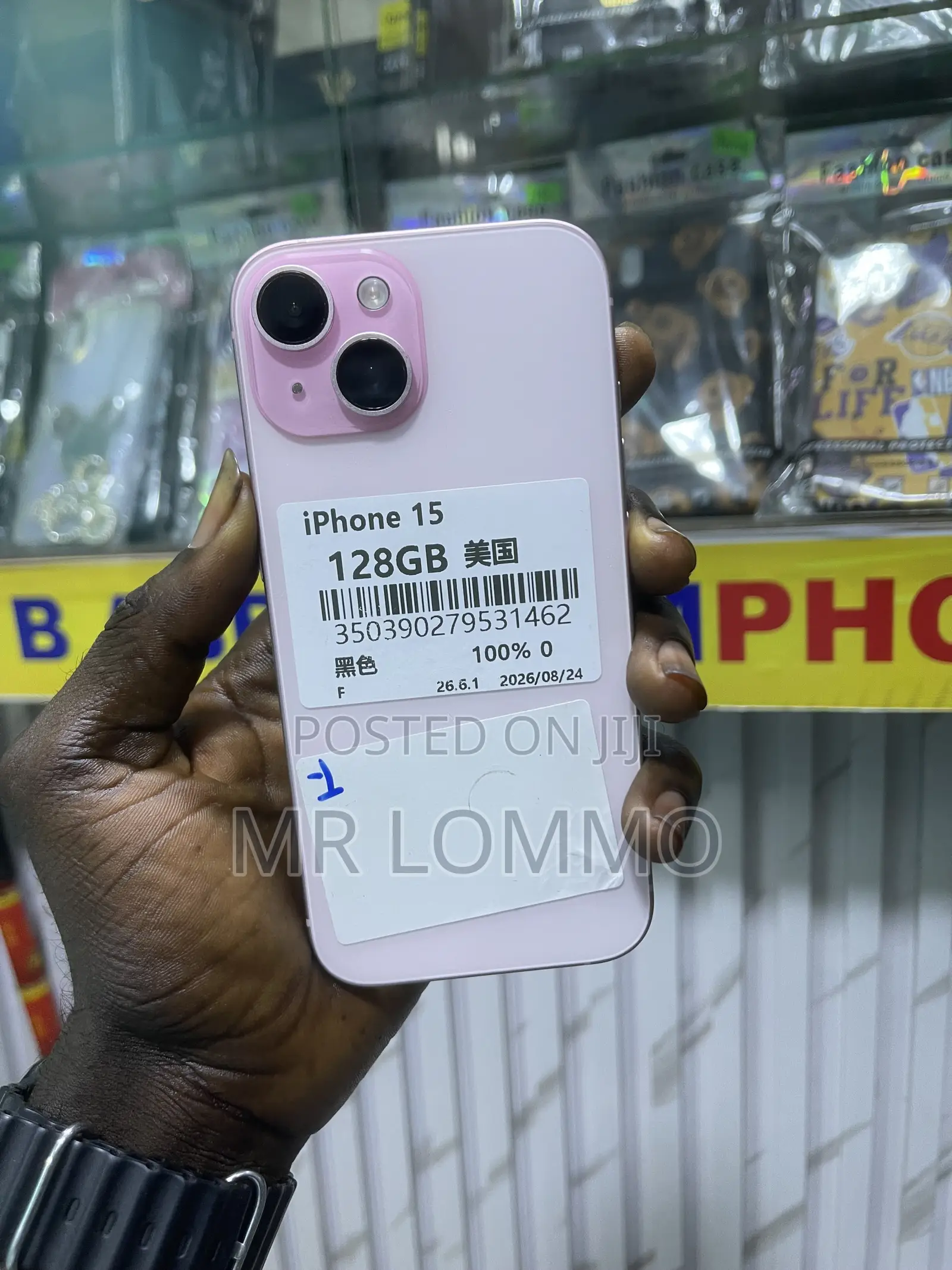Apple iPhone 15 128 GB Pink