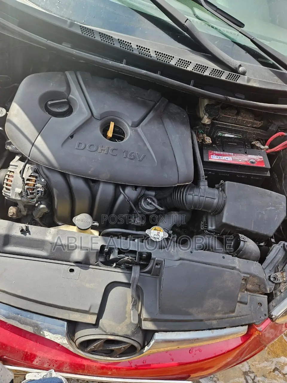 Hyundai Elantra GLS Sedan FWD (1.8L 4cyl 6A) 2013 Red