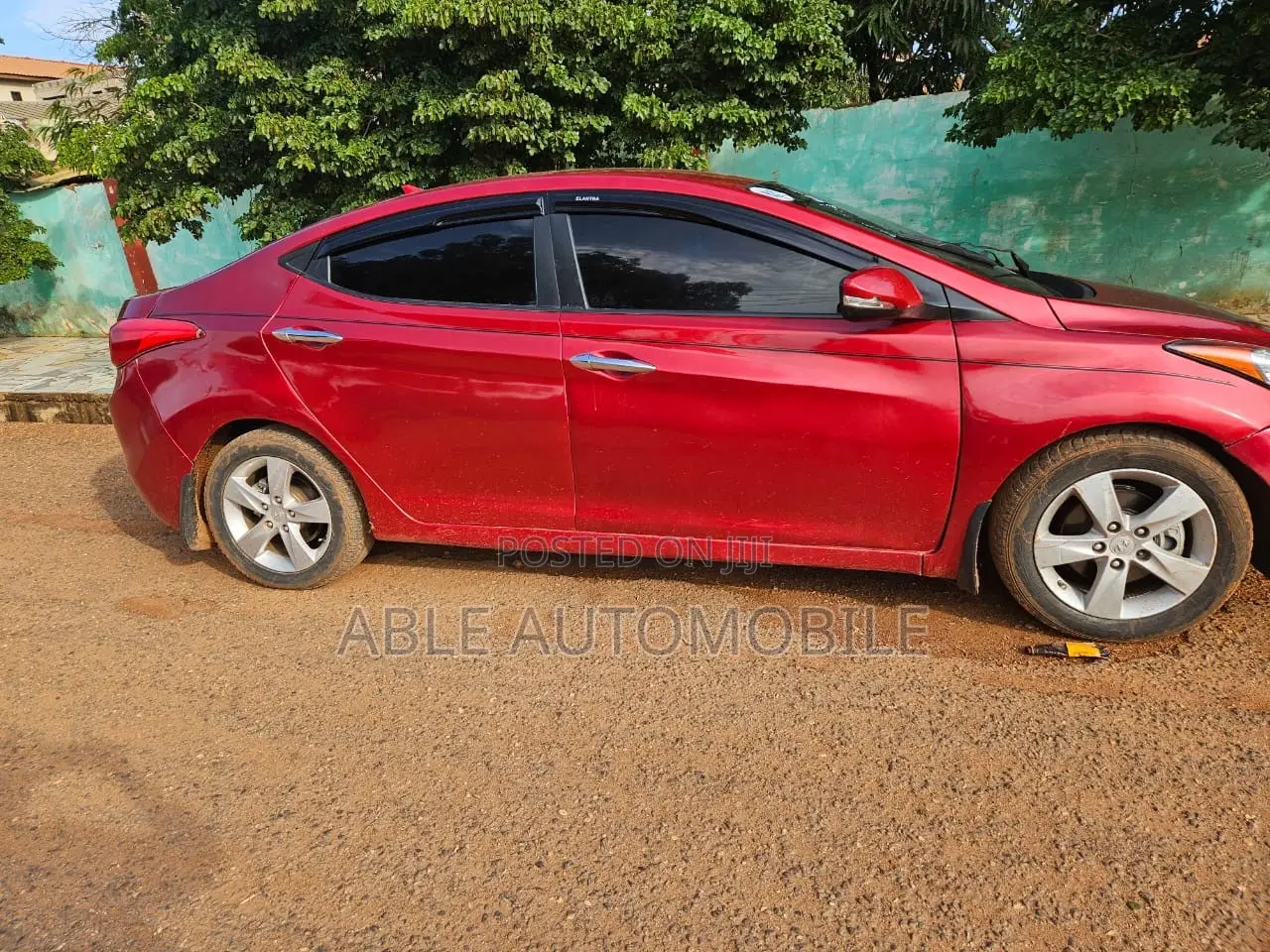 Hyundai Elantra GLS Sedan FWD (1.8L 4cyl 6A) 2013 Red
