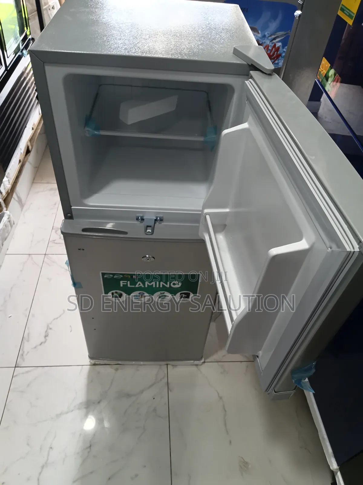 Original Flamino Refrigerator 108L - Double Door,Saving Energy