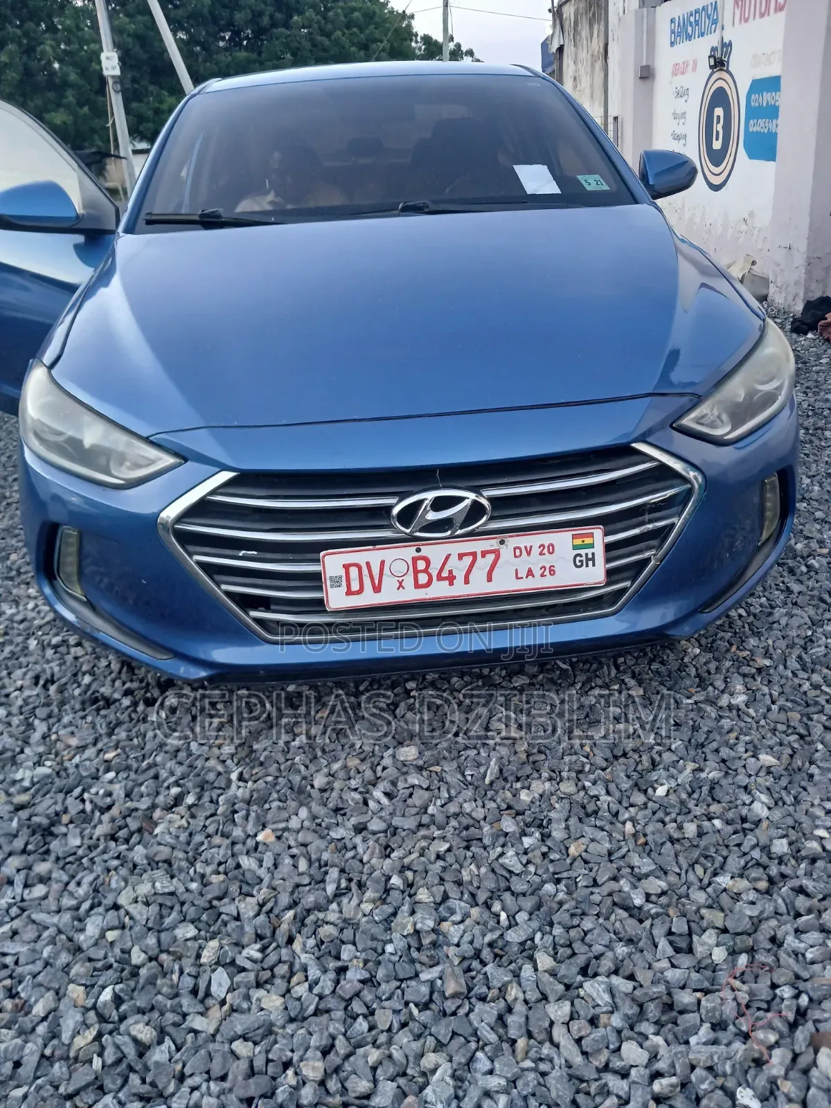 Hyundai Elantra 2017 Blue