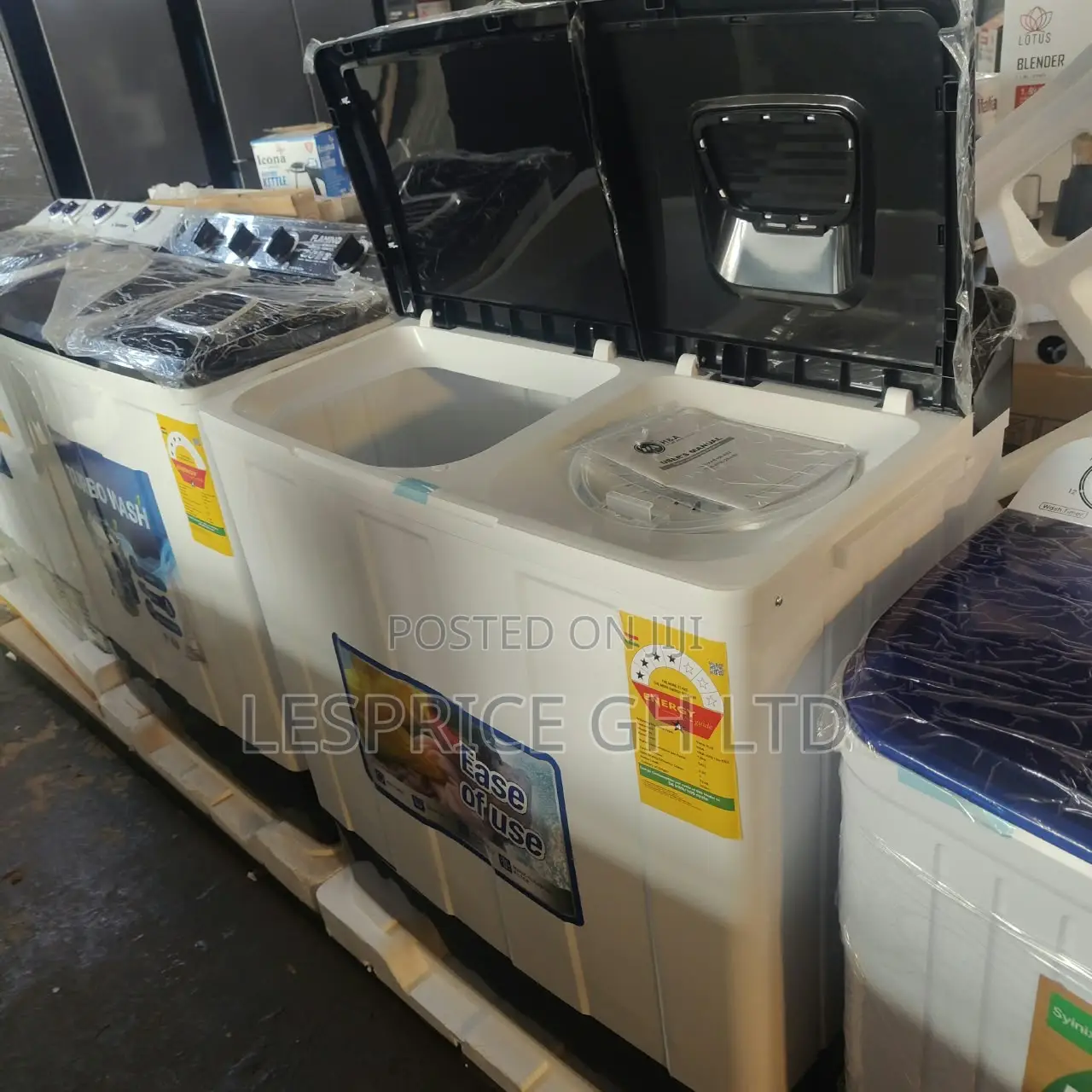 Promo Promo on Our New 10kg H&A Twin Tub Washing Machine
