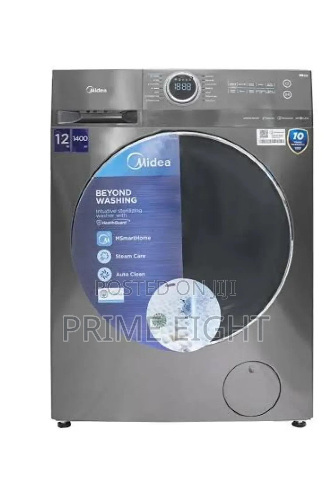 Midea 12KG Front Load Washing Machine (MF200W120WB/T)