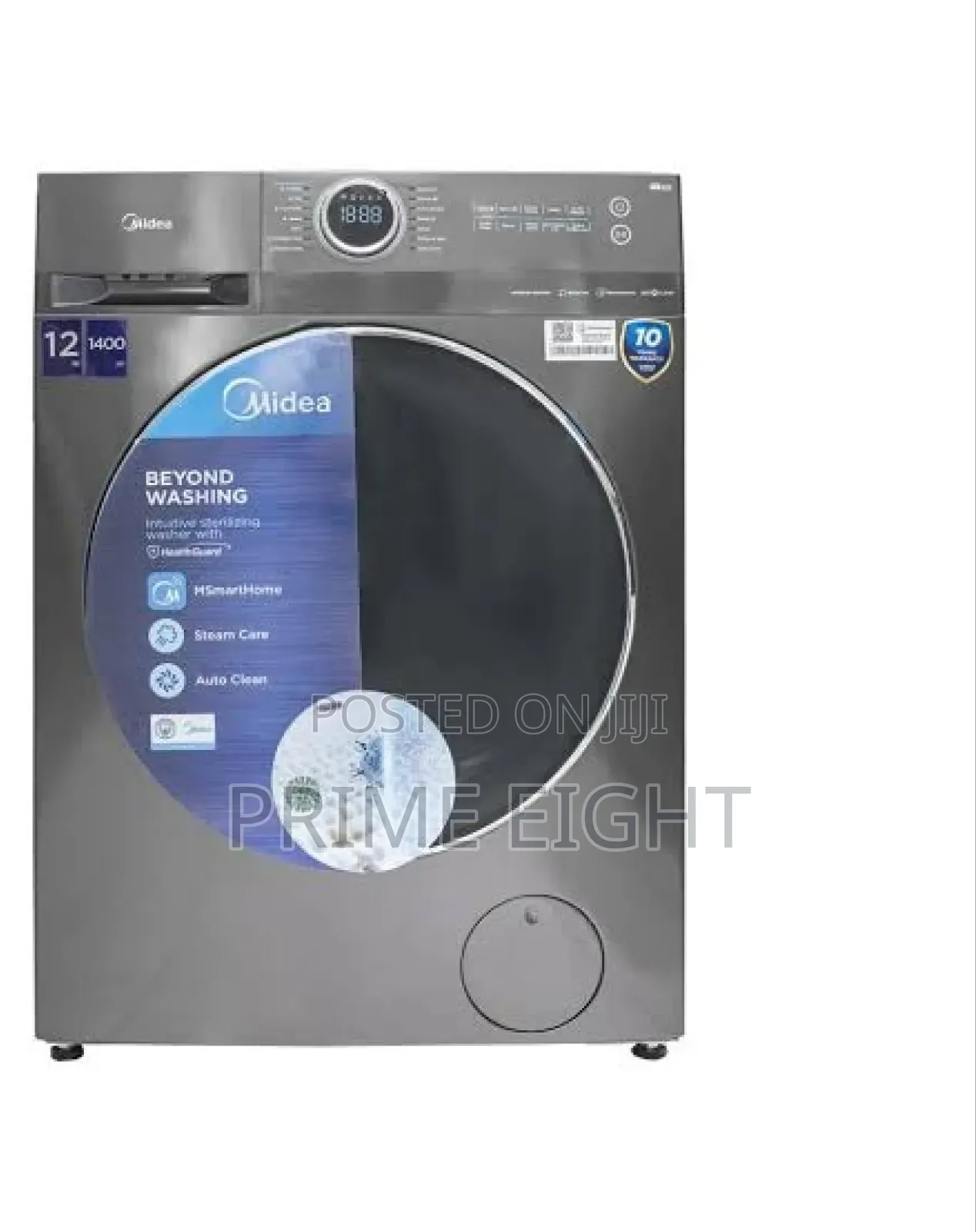 Midea 12KG Front Load Washing Machine (MF200W120WB/T)