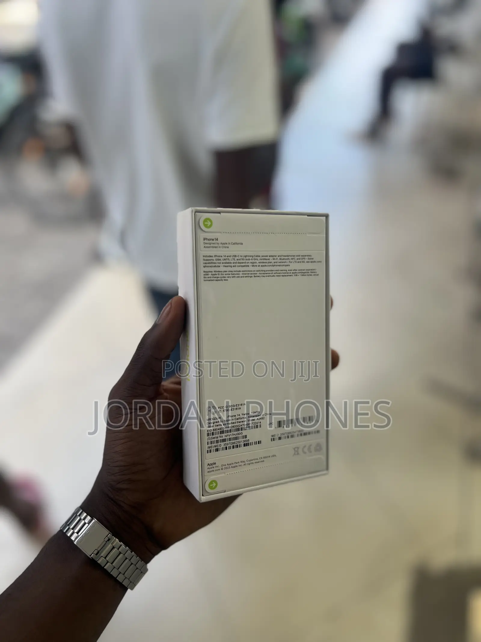 New Apple iPhone 14 128 GB Yellow