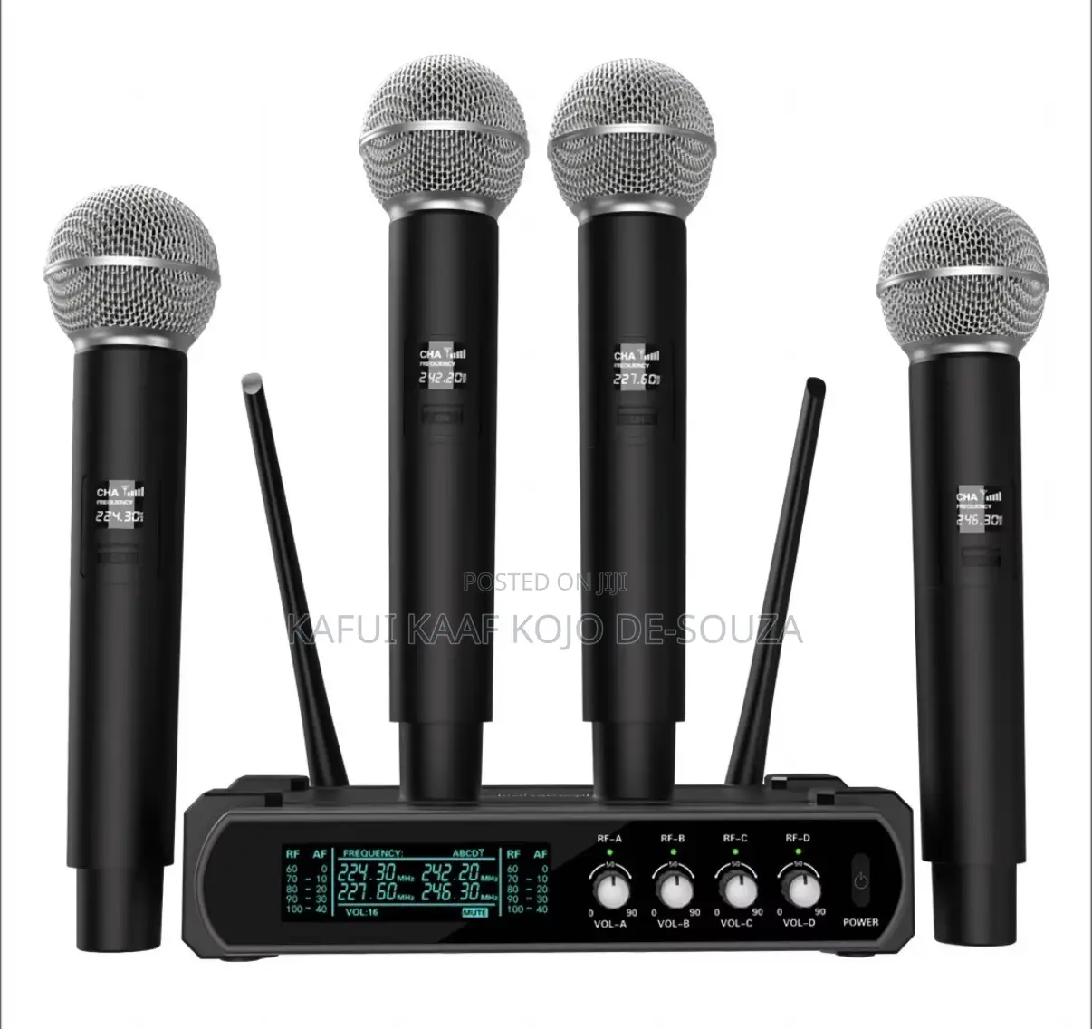 Wireless Microphones 4-in-1