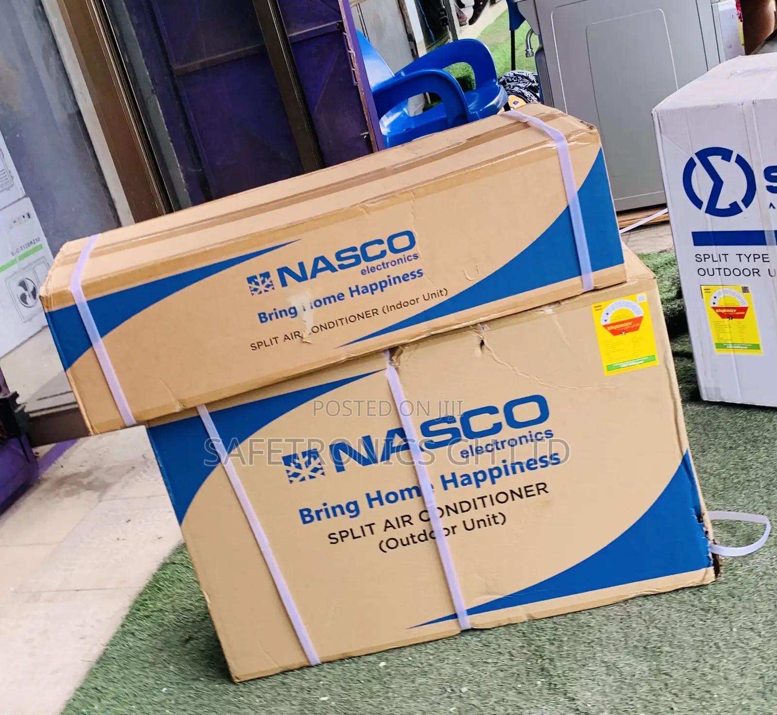 Nasco Breeze Plus 1.5 Horsepower Nasco White AC