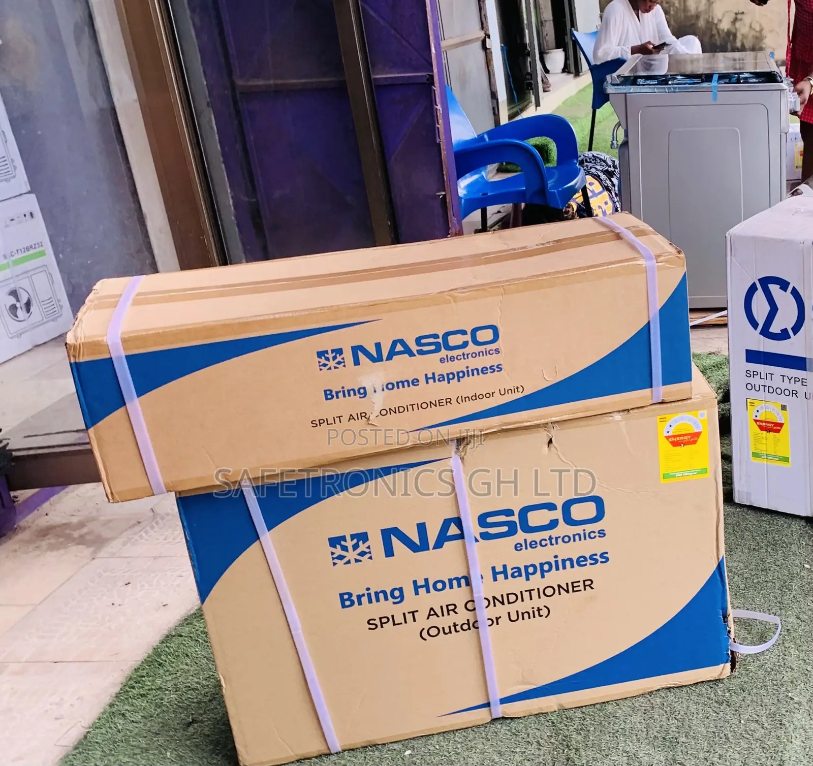 Nasco Frost Breeze 2.5 Horsepower Nasco White AC