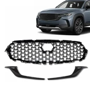 Front Bumper Assembly With Grille Trims Kit for Mazda 2023-2024 CX-50