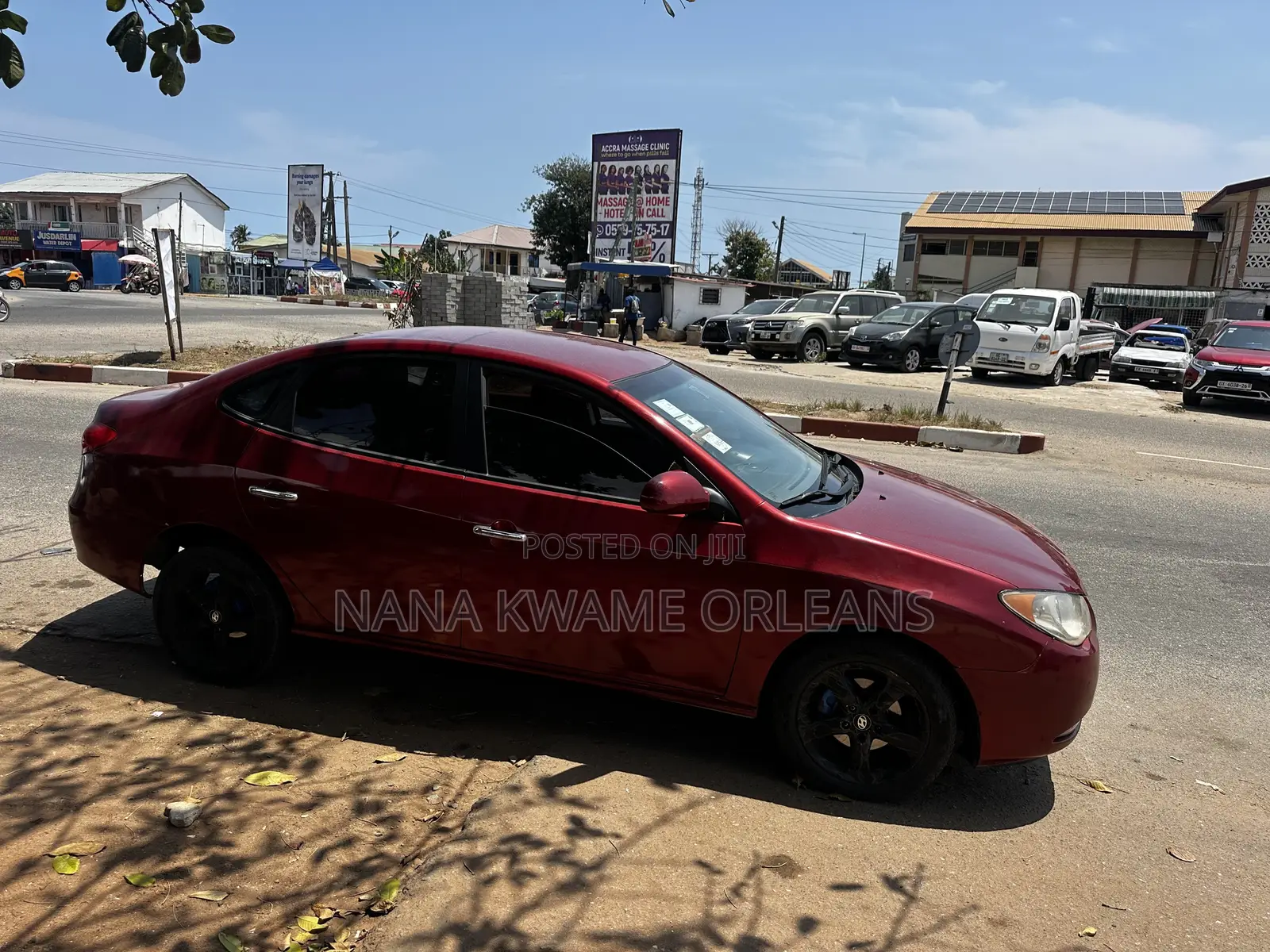 Hyundai Elantra 2010 Red