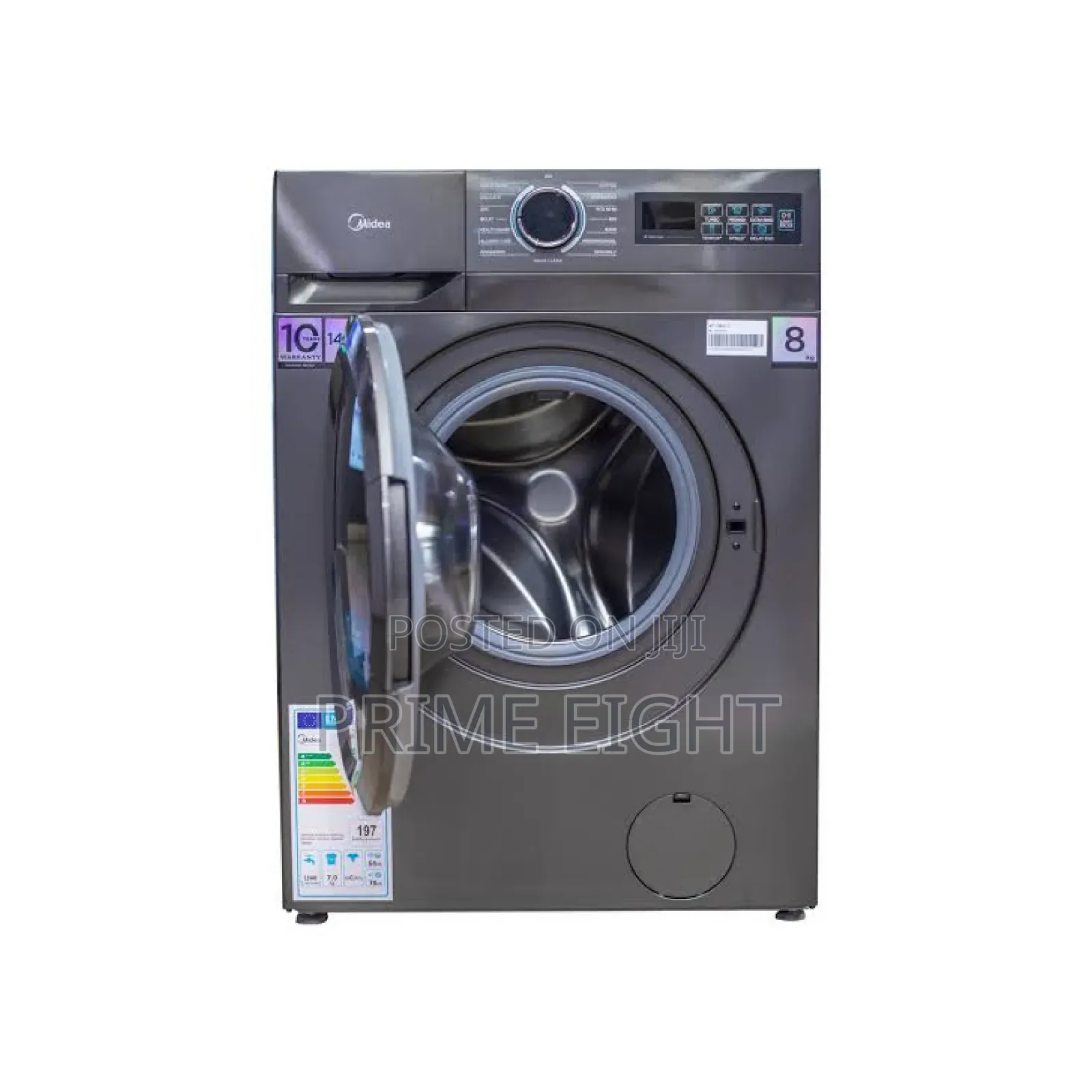 Midea MF110W80B/T 8kg Fully Automatic Front-Load Washing Machine