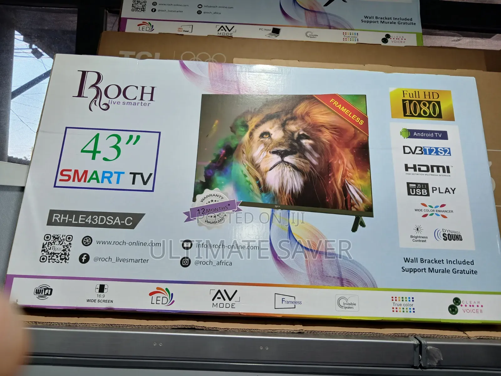 Roch 43" Television Smart