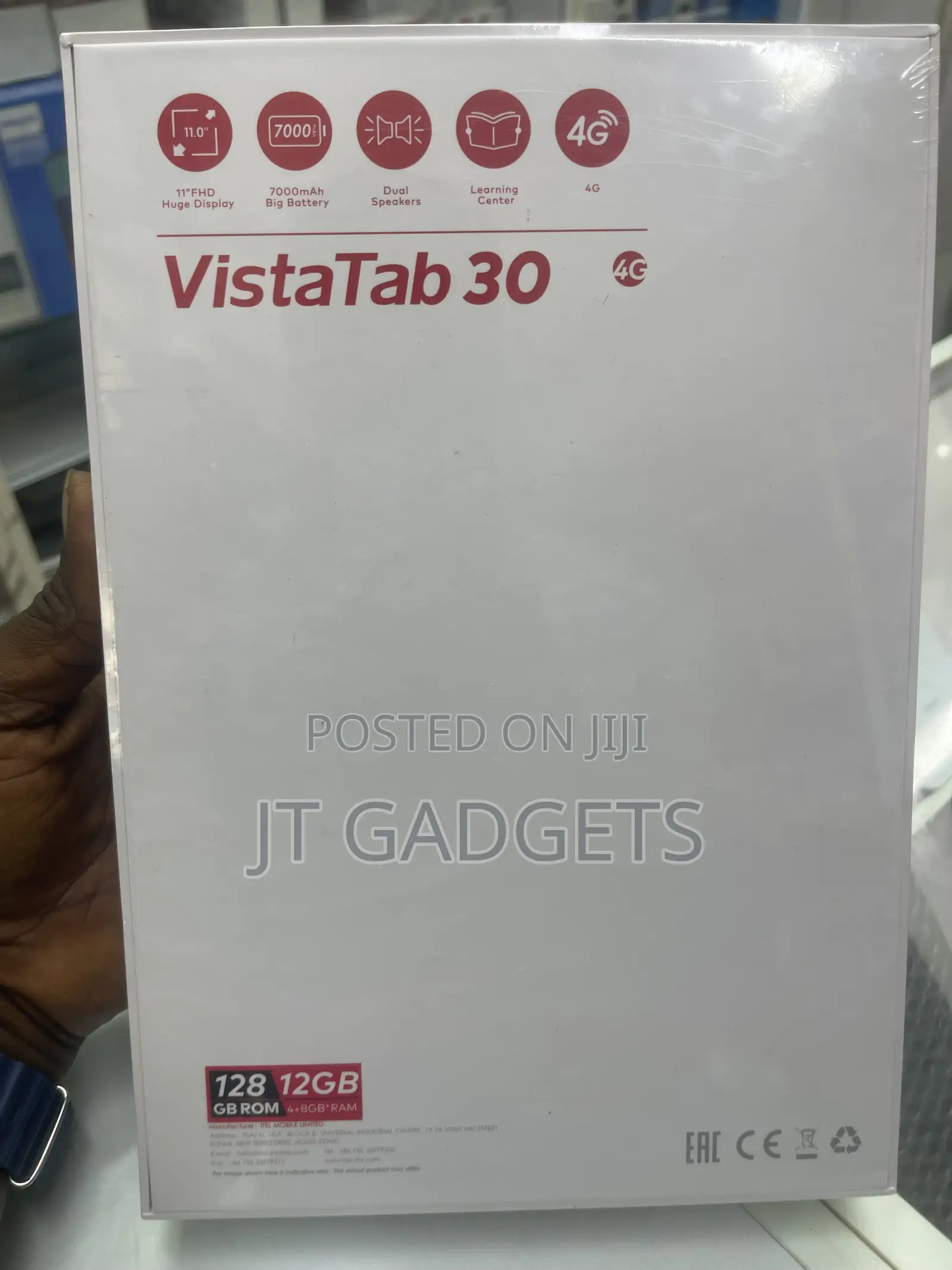 New Itel VistaTab 30S 256 GB