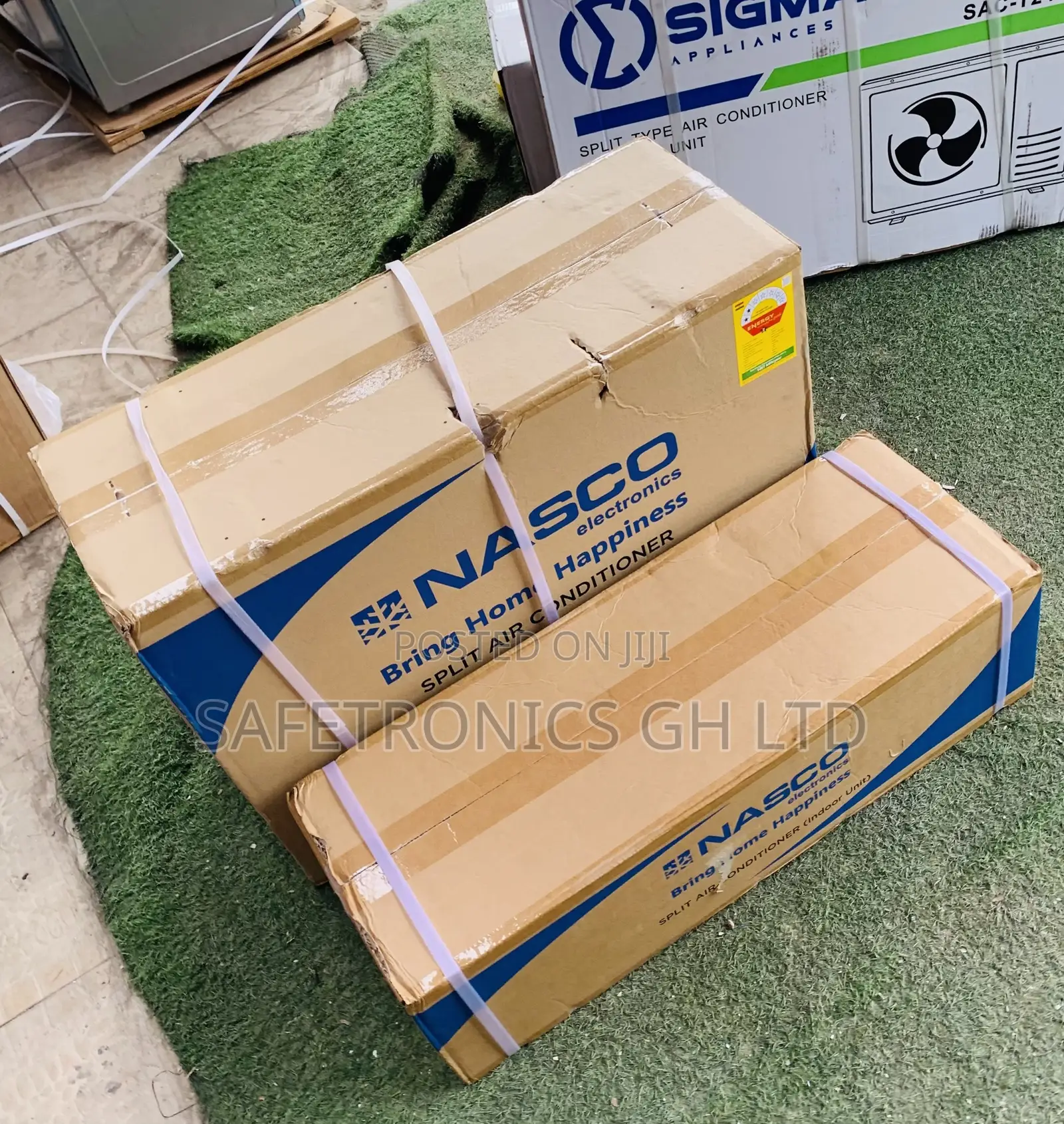 Cool Aura << Split Type Nasco 2.5 Horsepower White AC