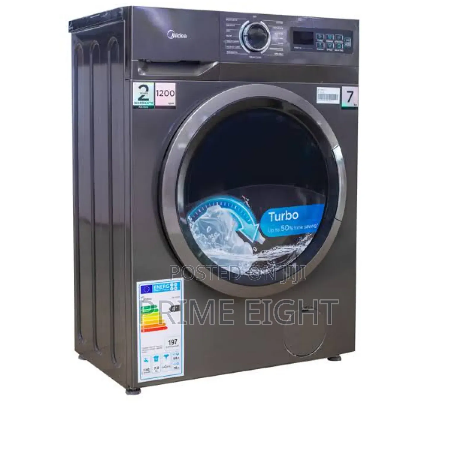 Midea 7 KG Front Load Inverter Motor Washing Machine (MF110W70/T)