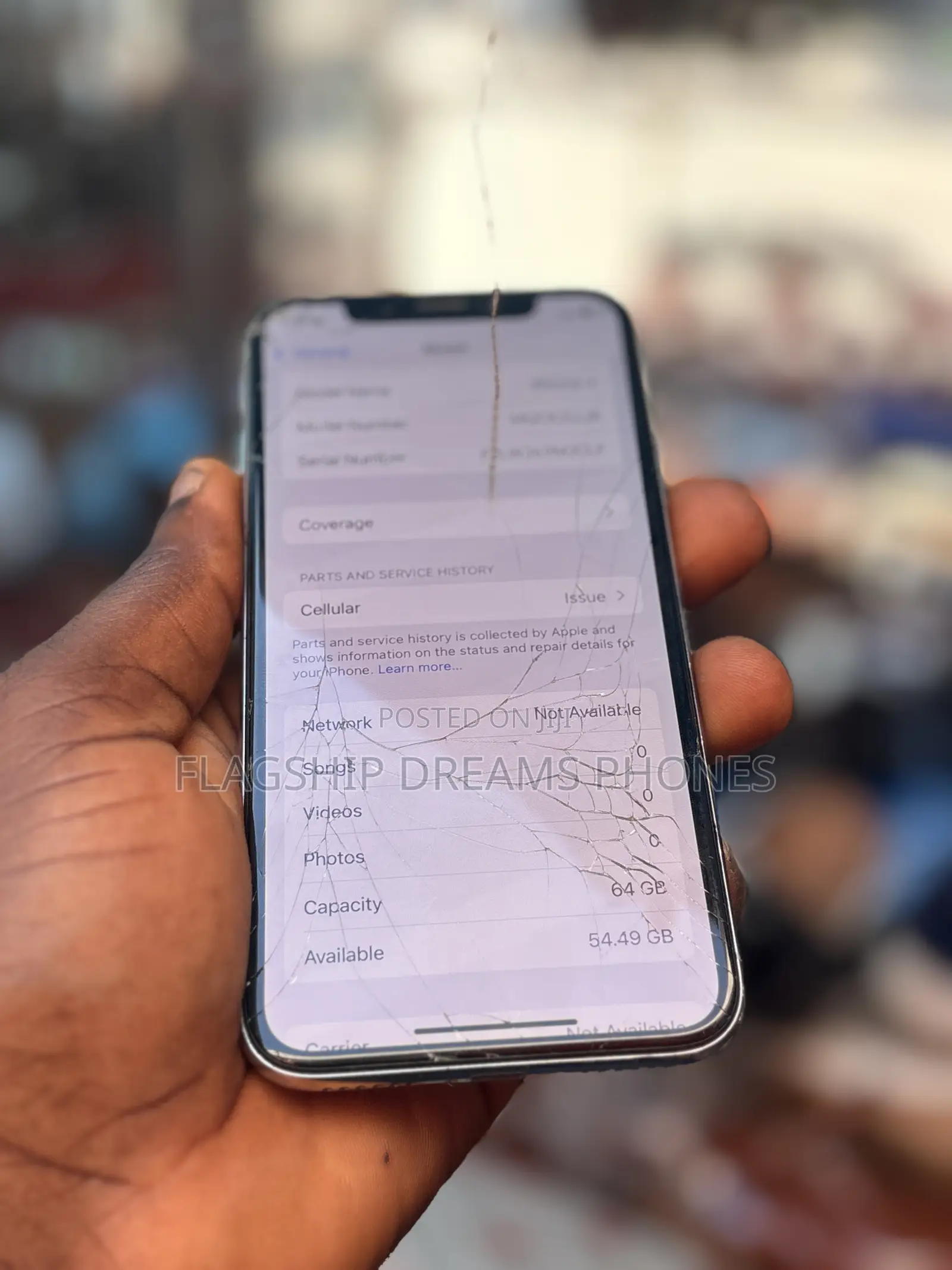 Apple iPhone X 64 GB White