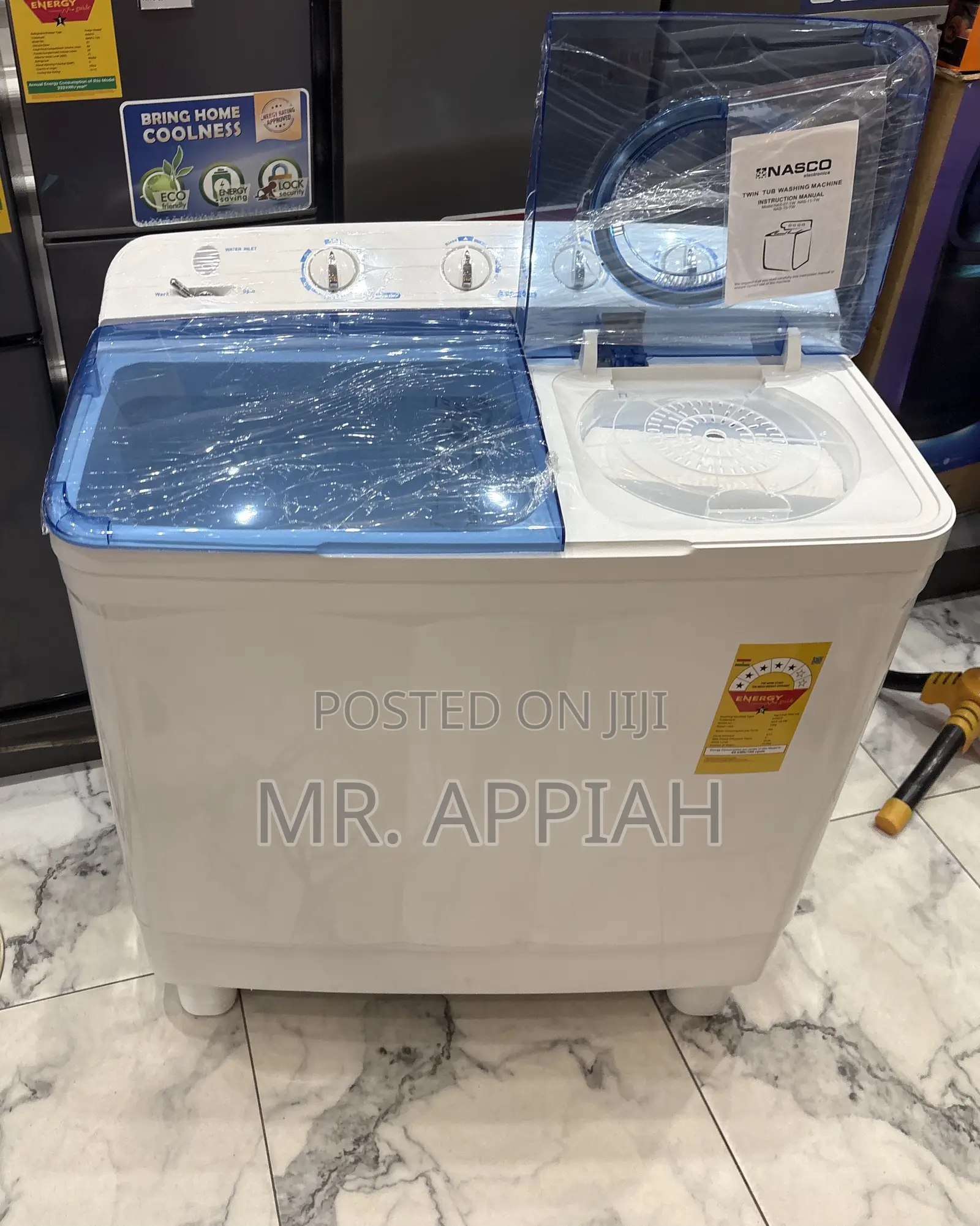 Reliable Appliances,Exceptional Value Nasco 15kg Washing Machine 