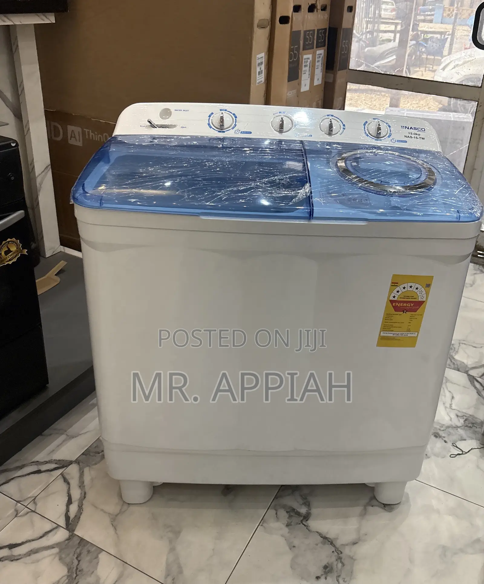 Efficiency Met Affordability Nasco 15kg Top Load Washing Machine 