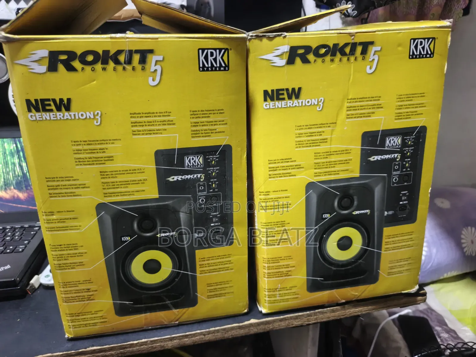 KRK Rokit 5 G3 Studio Monitors