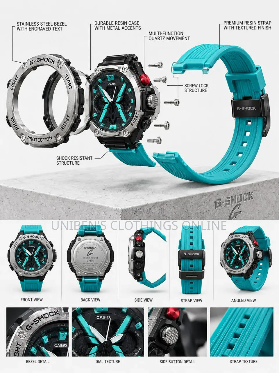 G-Shock Wr-20bar Casio Watch Available 
Price Gh 250 Cedis .