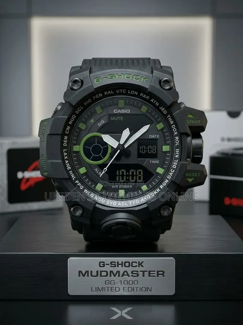 G-Shock Wr-20bar Casio Watch Available 
Price Gh 250 Cedis .