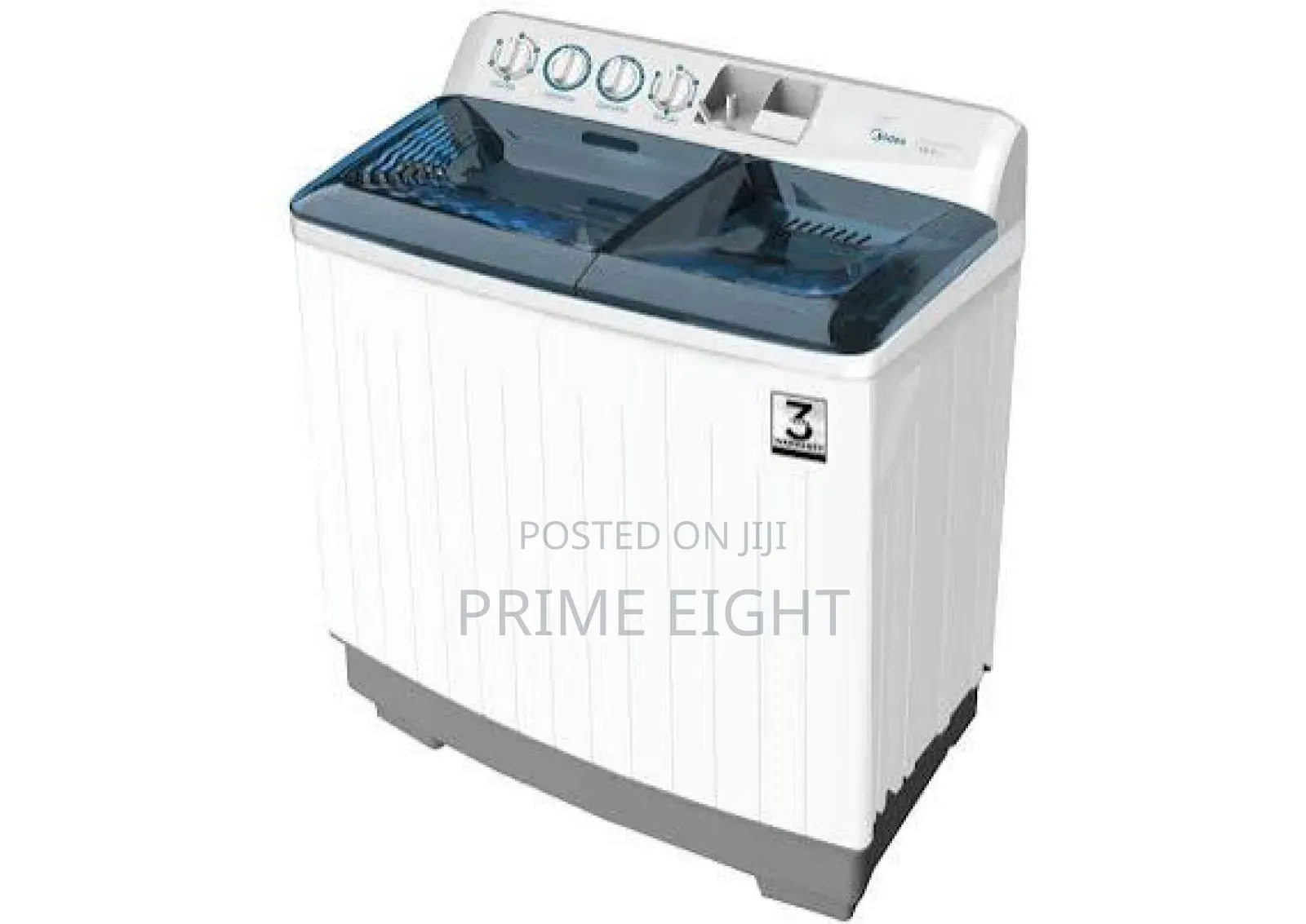 Midea 18kg Twin Tub Washing Machine MTG01W180-W