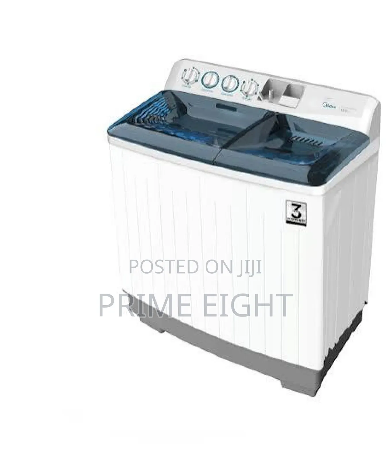 Midea 18kg Twin Tub Washing Machine MTG01W180-W