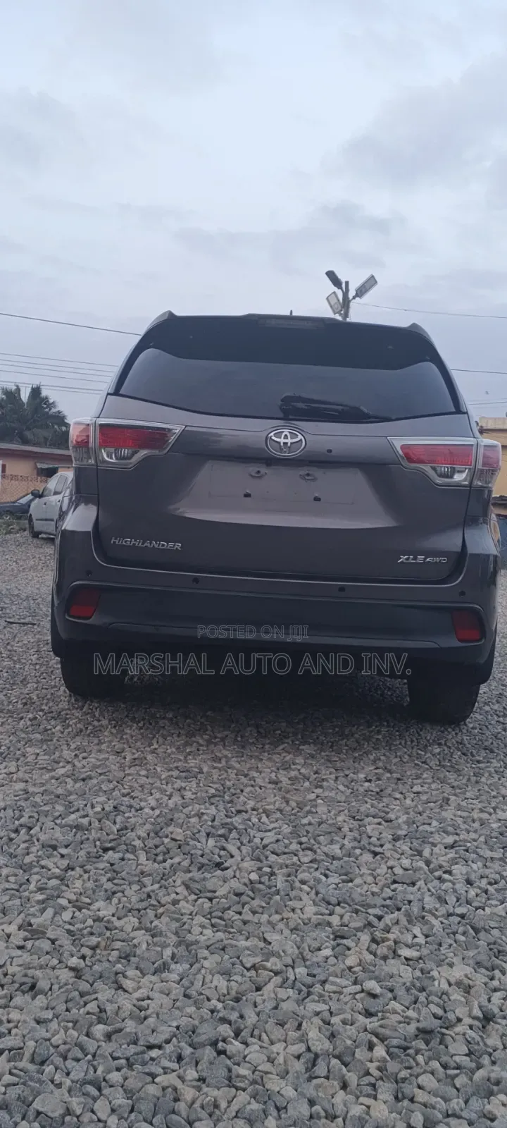 Toyota Highlander XLE V6 4x2 (3.5L 6cyl 6A) 2016 Brown