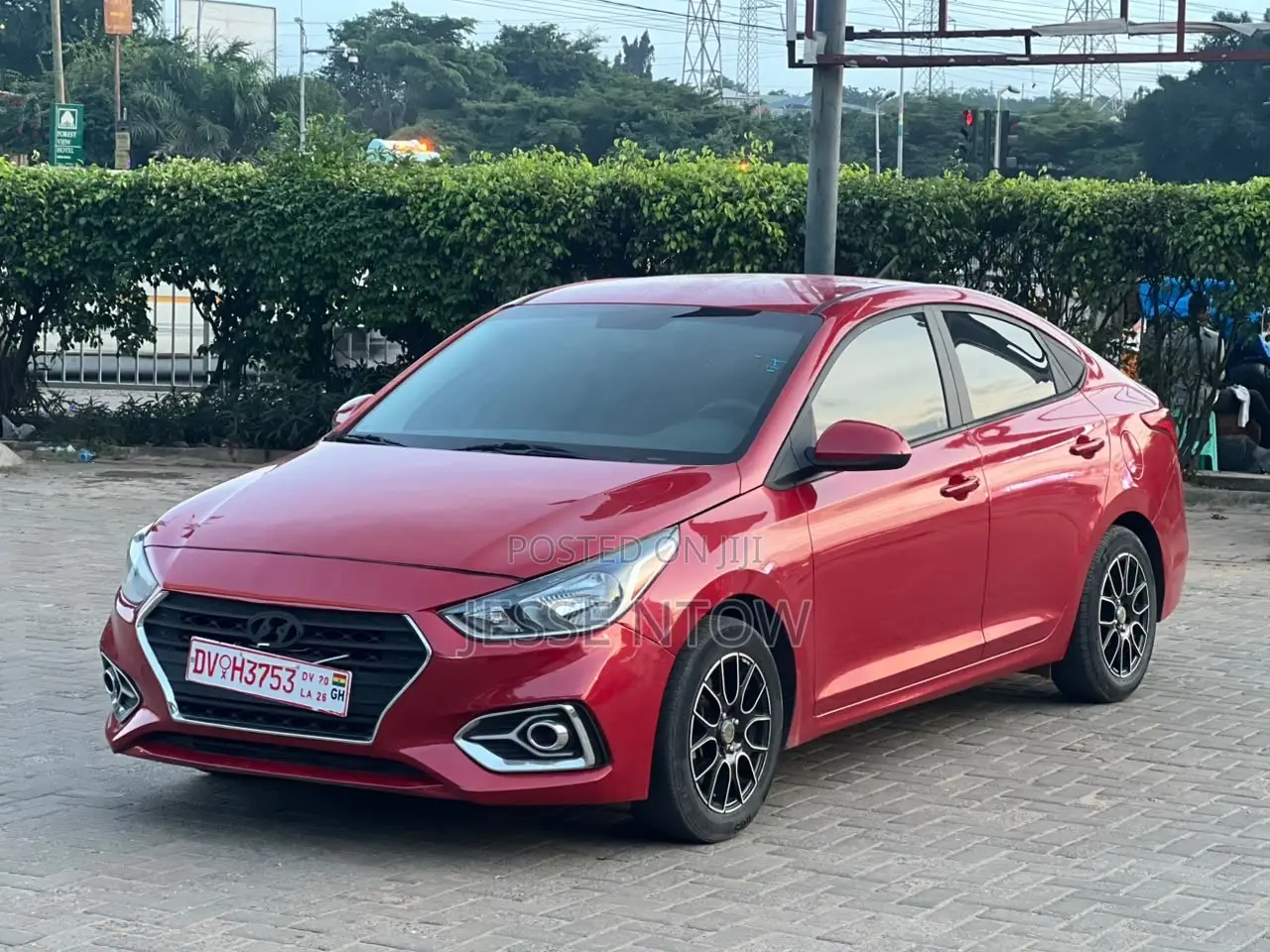 Hyundai Accent 2017 Red