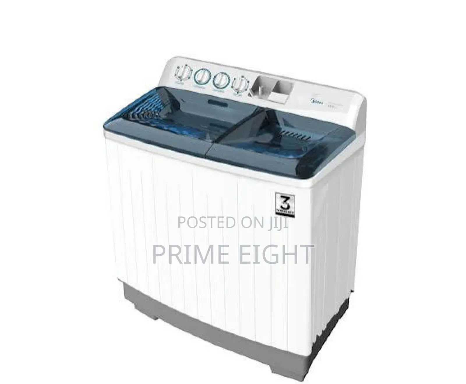 Midea 18kg Twin Tub Washing Machine (MTG01W180-W) Available in Stock