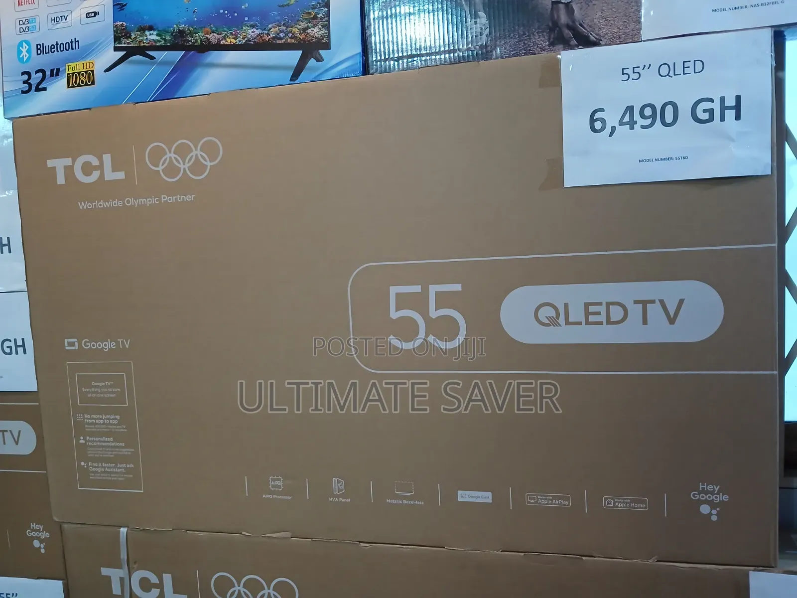 Television 55" QLED Smart Television