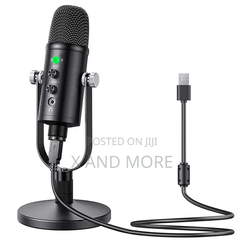 USB Studio Desk-Top Condenser Microphone