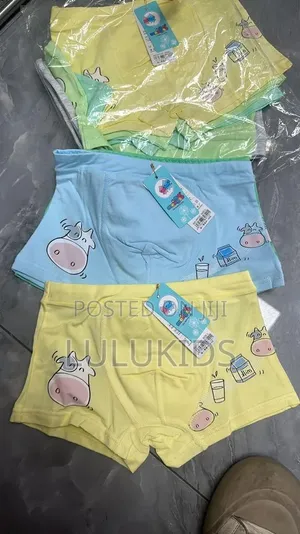 Kids Boxers Pure Cotton