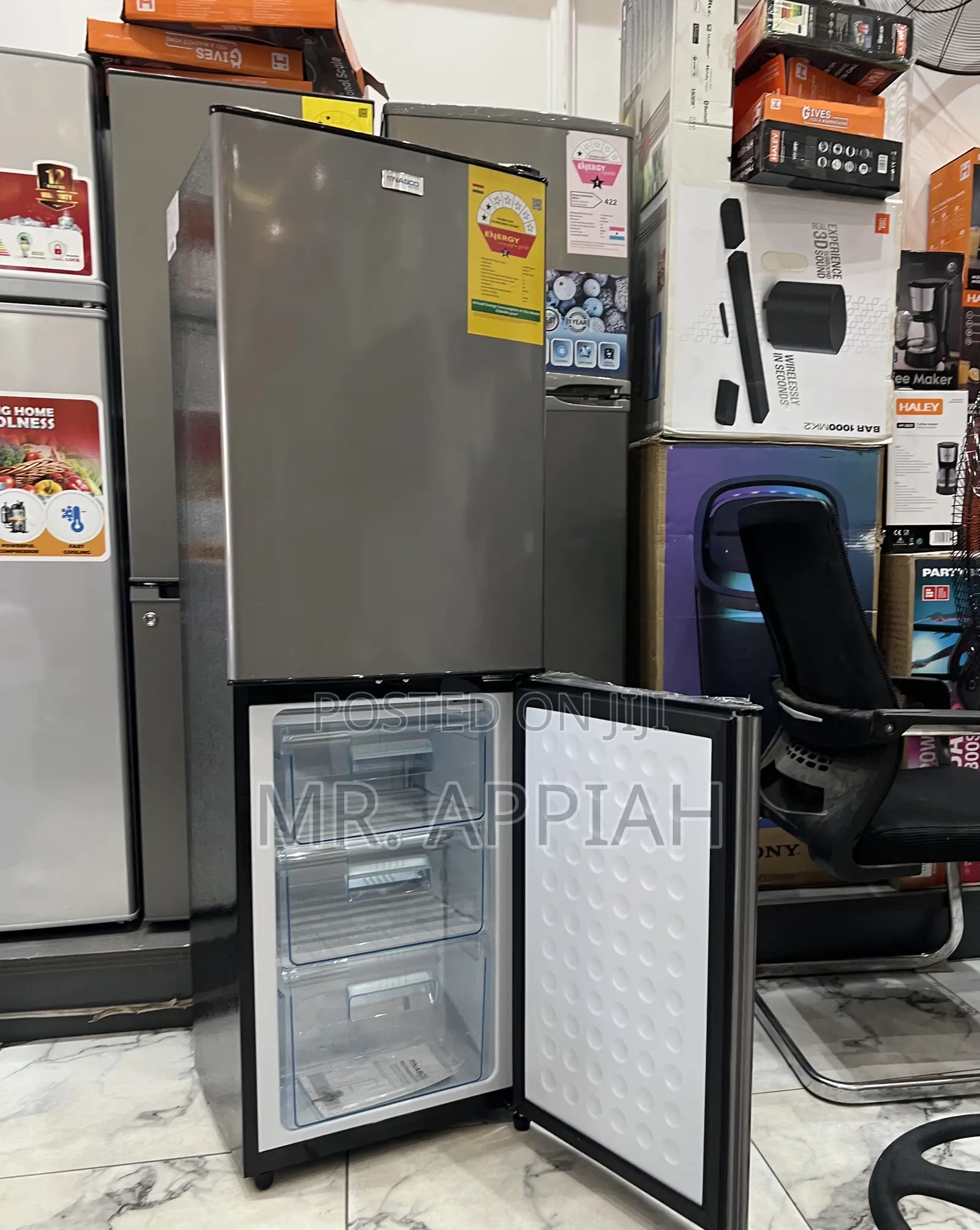 Quality Refrigerator Nasco Nasd2-20fl Double Door