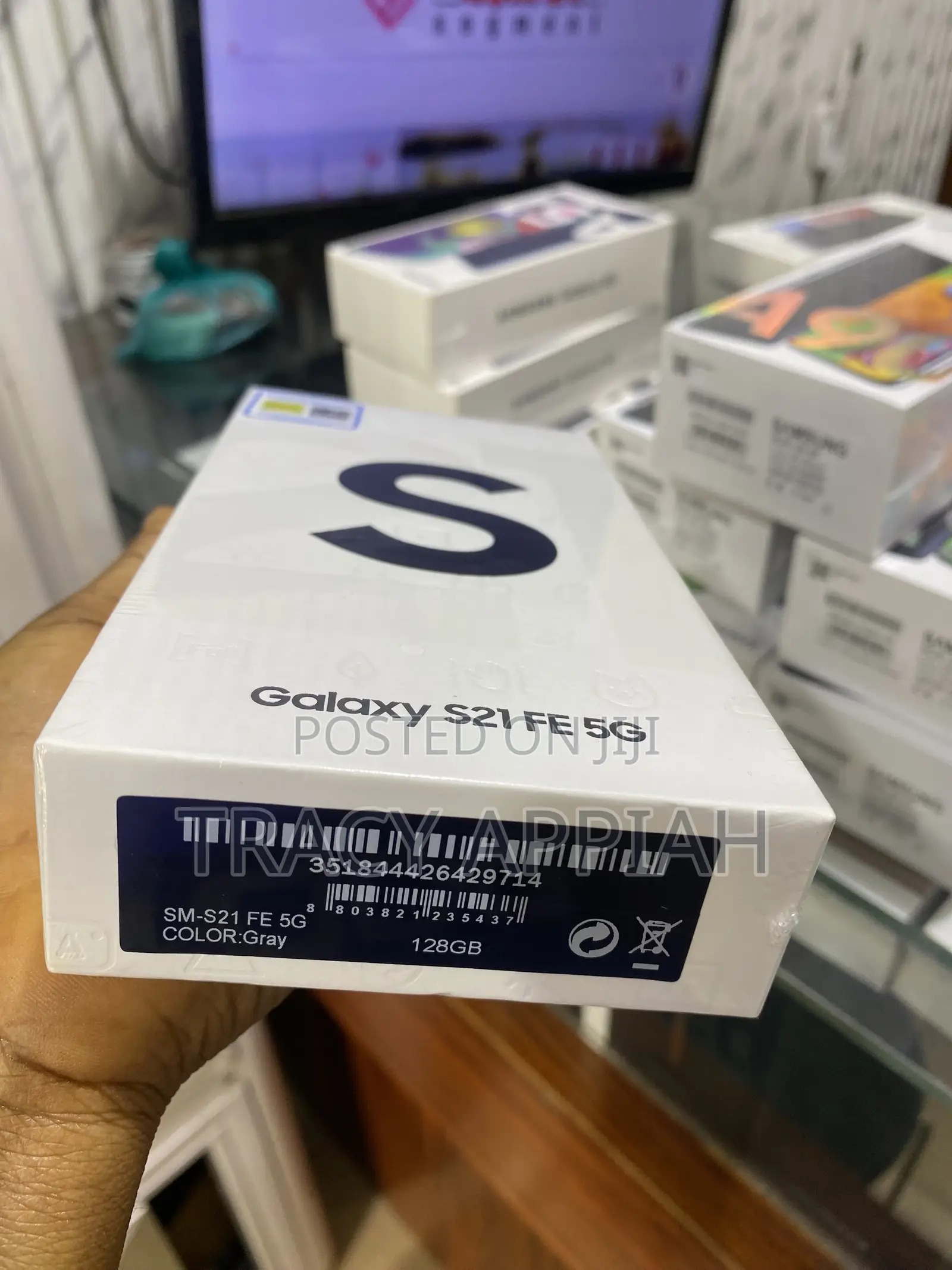 New Samsung Galaxy S21 FE 5G 128 GB Gray