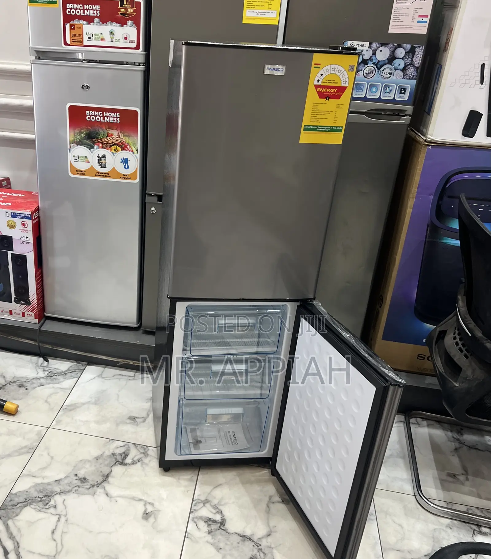 Double Door Nasco 158 LTRS Nasd2-20fl Refrigerator