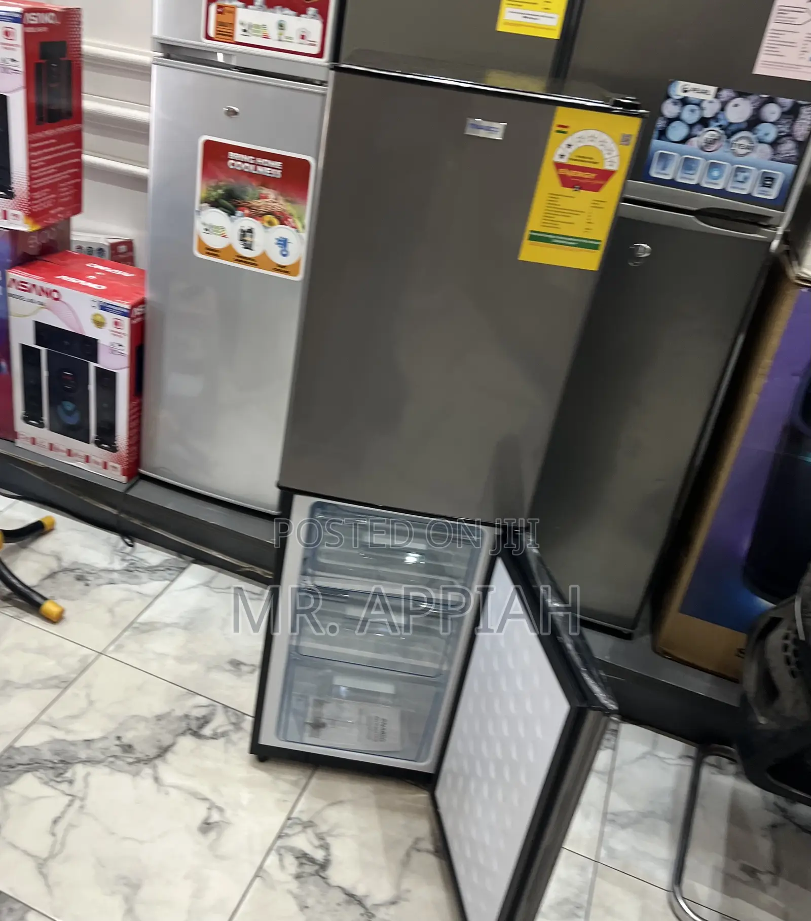 Your Kitchen Deserves Nasco Nasd2-20fl 2 Door Fridge(dark Gray)
