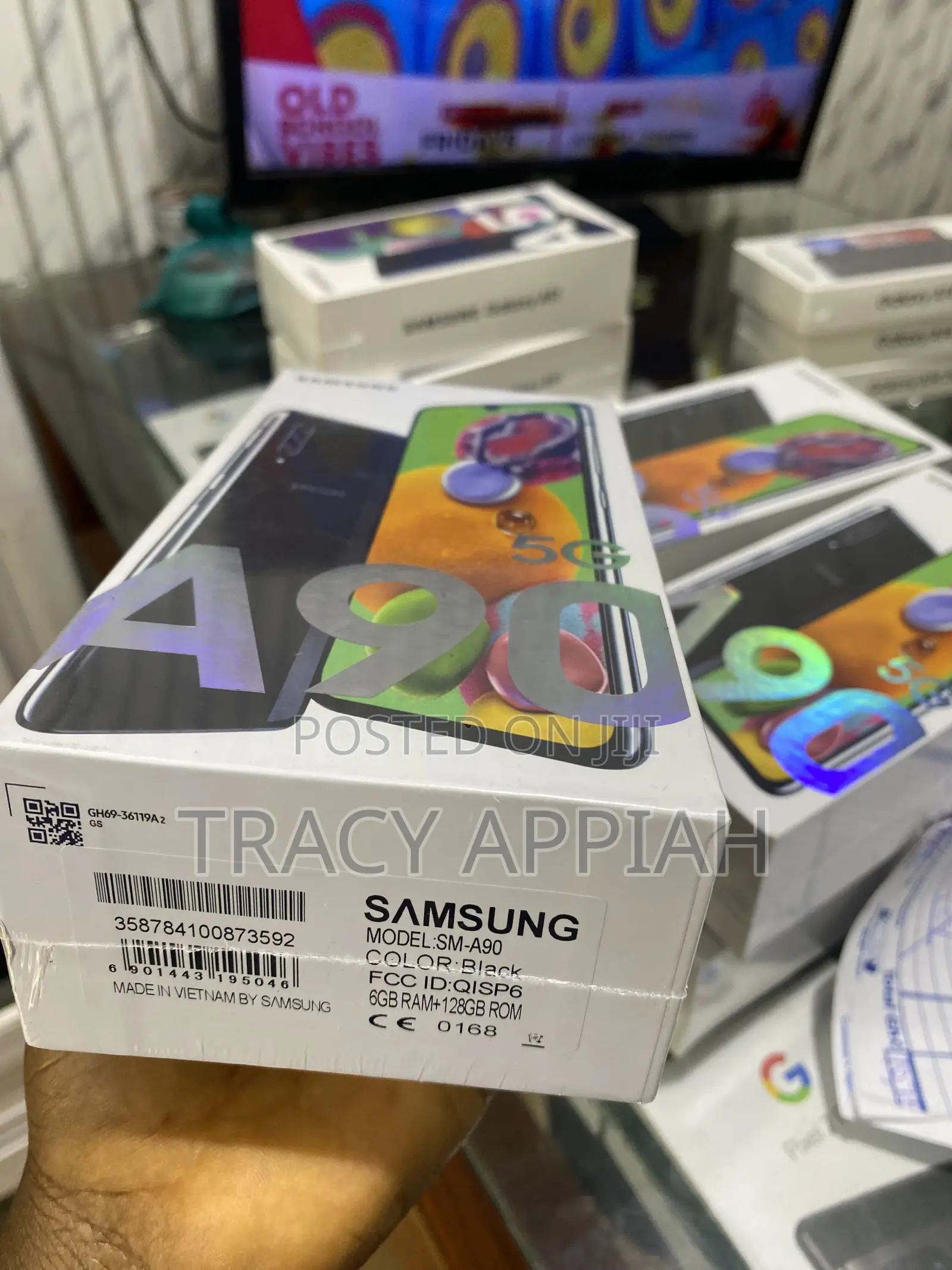 New Samsung Galaxy A90 5G 128 GB Black