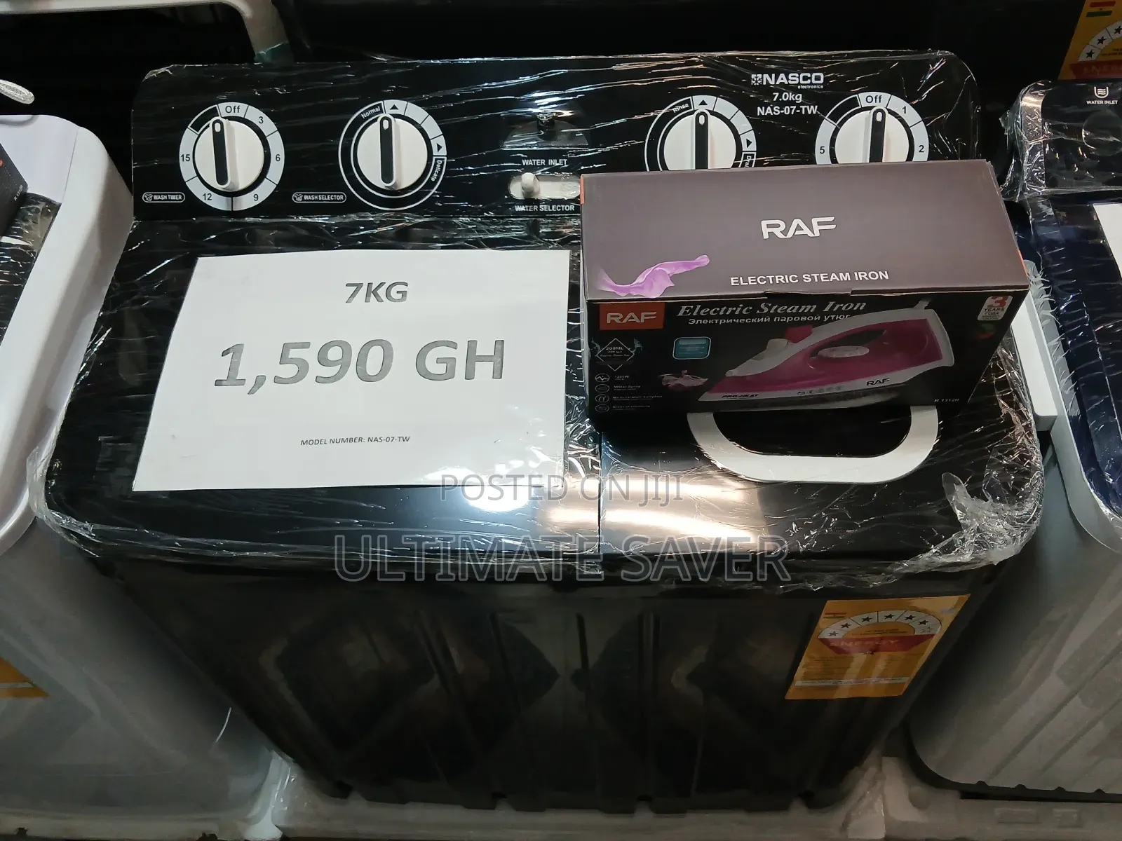 Washing Machine 7kg Twin Tub Nasco