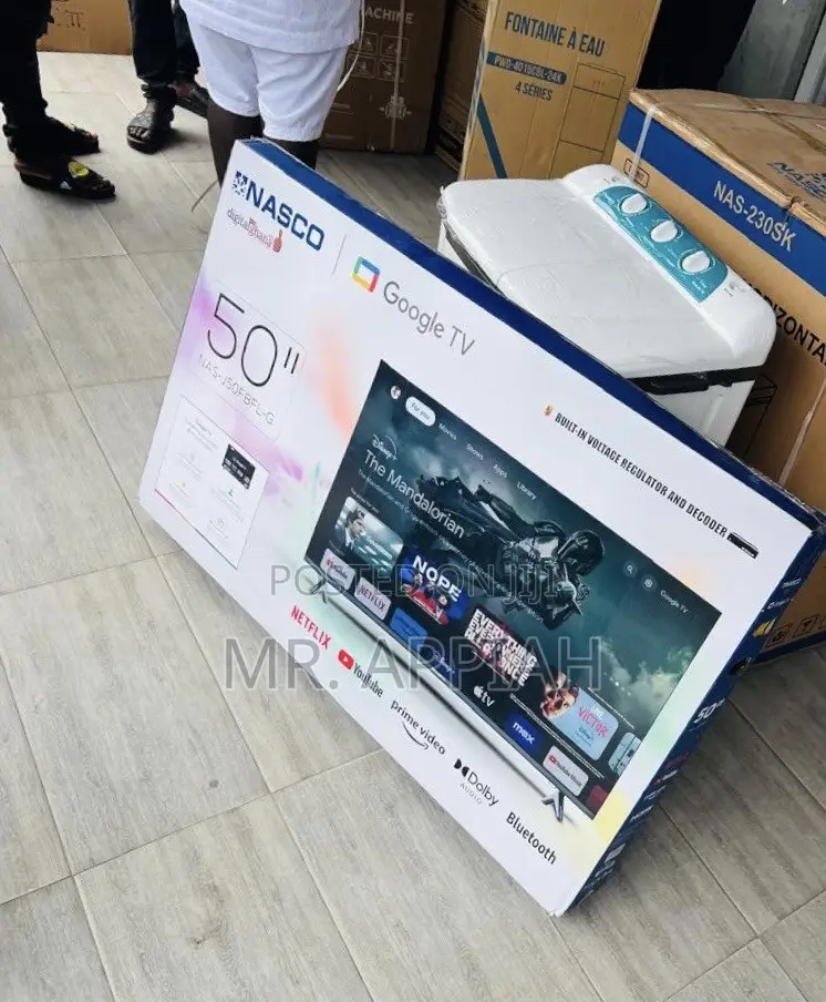 Quality TV Nasco 50 Inch Led Digital Satellite TV(Black)