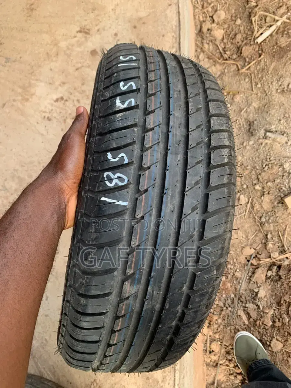 Gaf Tyres Sunyani Abisim Road