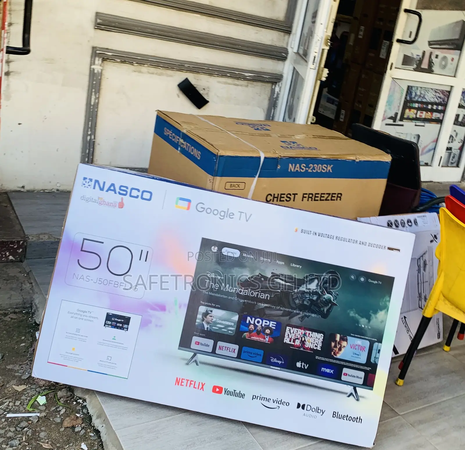 Premium Smart 4K Uhd Nasco 50 Inch Android Led TV