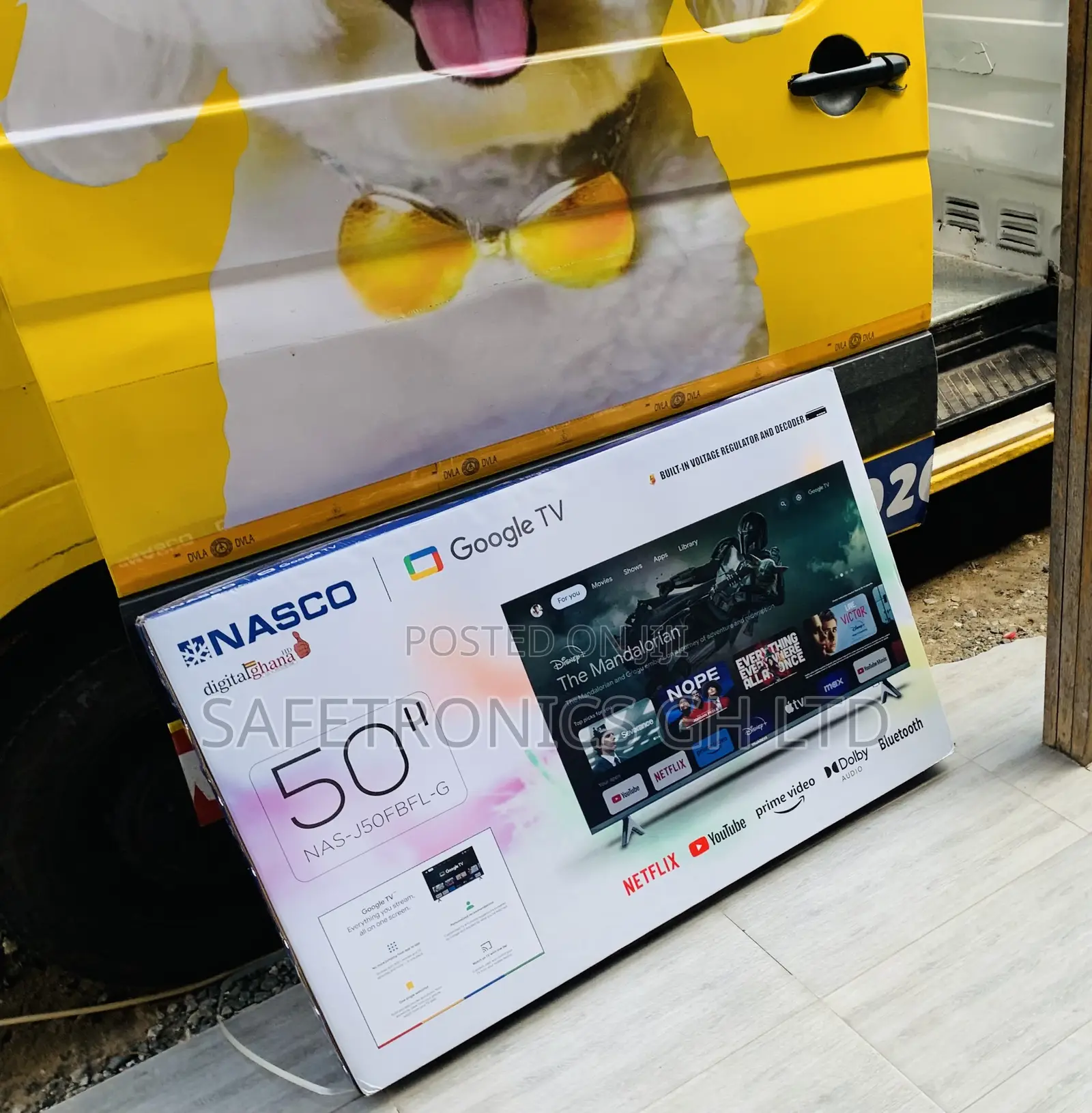 50 Inch View Smart Uhd 4K Crystal Nasco Android T.