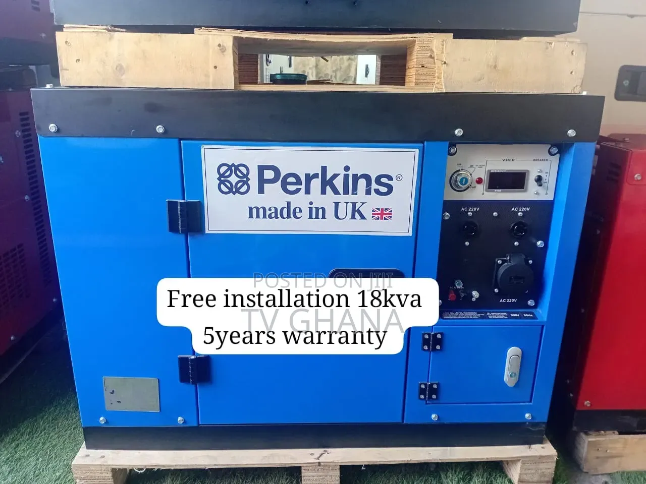 Perkins 18kVA Diesel Genset – Reliable Industrial and Commercial18kva