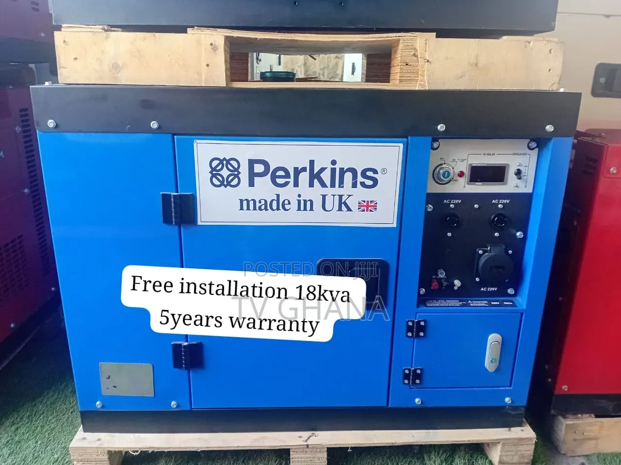 Quality Perkins 18kVA Diesel Generator – Perfect for Commercial 1.5hp