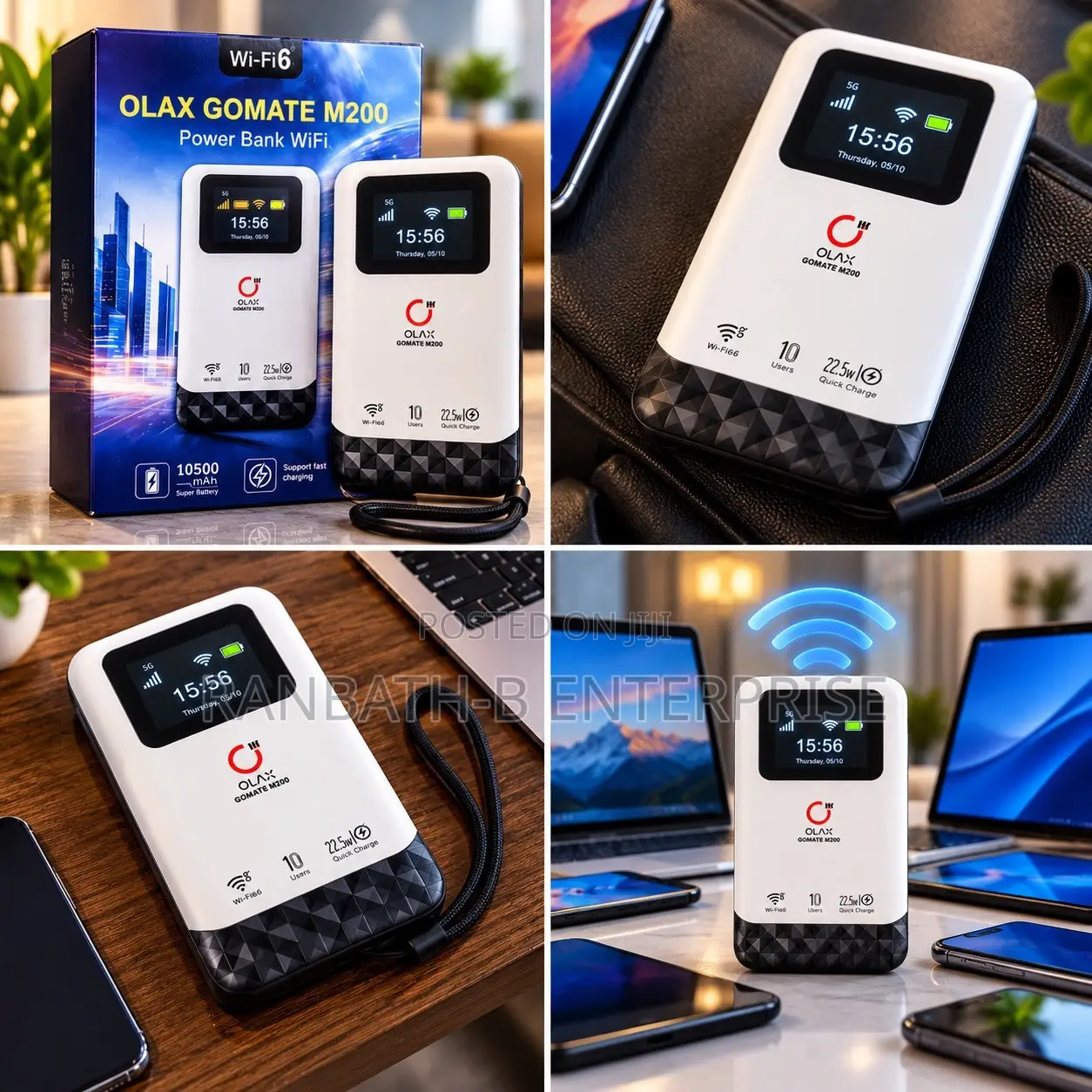 OLAX GOMATE M200 Wi-Fi Router With Power Bank