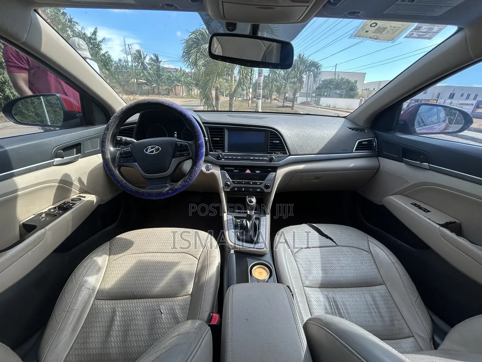 Hyundai Elantra Limited 2018 Red