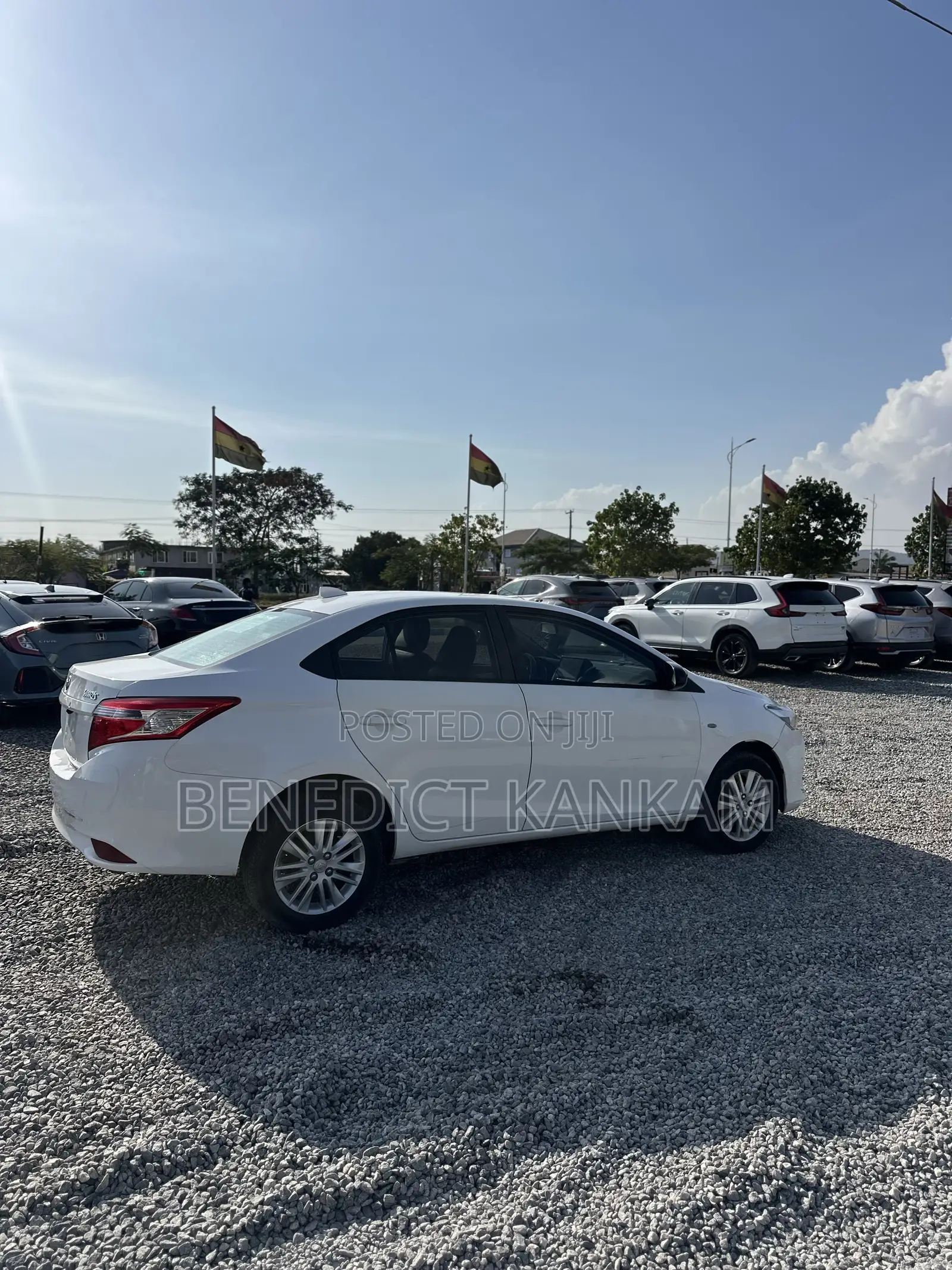 Toyota Yaris 2015 White